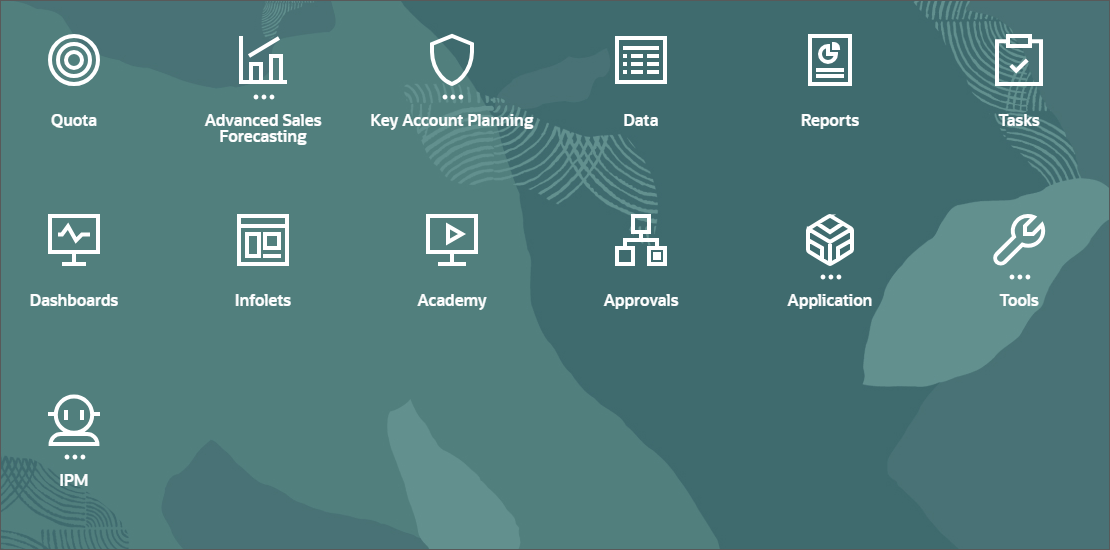 Quota Sales VP navigation flow